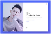 Screen - Minimal Portfolio Template, a Websites & App Template by Jamie Peak (Thumbnail 4 of 5)