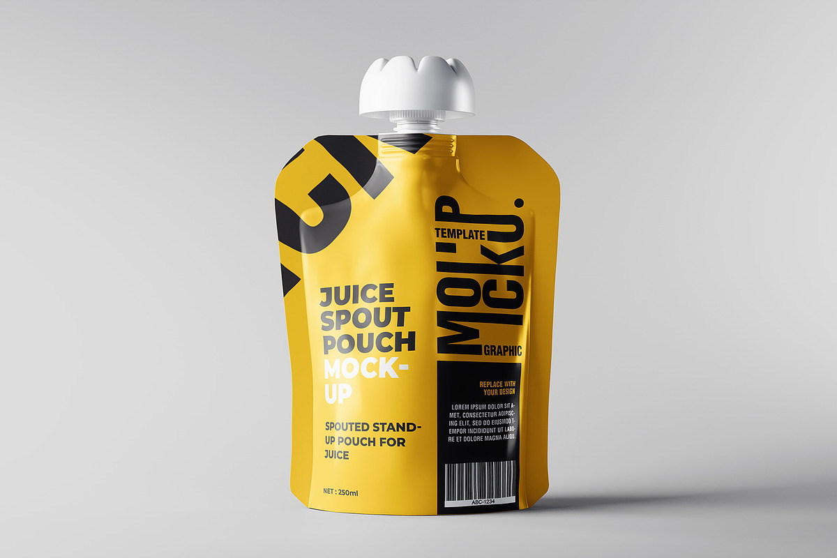 Spout Pouch Mockup Set, a Cups & Container Mockup by Artnivora.Std (Photo 3 of 4)