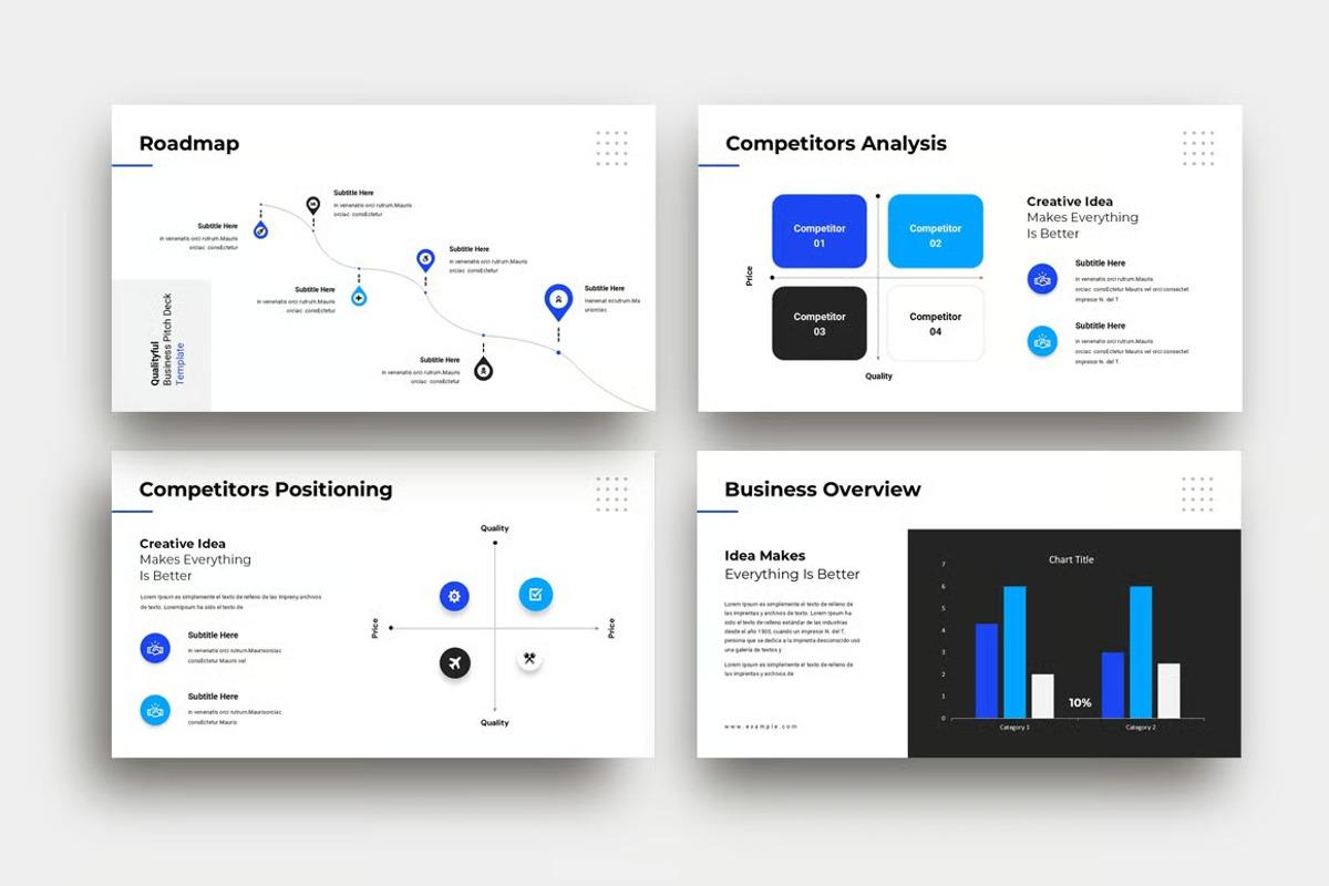 Business Pitch Deck Presentation, a Presentation Template by Fit-tee (Photo 2 of 7)