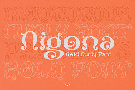 Nigona Display Font