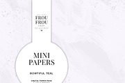 Copper Blue Marble Mini Papers, a Pattern Graphic by Frou Fou Craft (Thumbnail 4 of 7)
