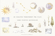 Soft Mystic Autumn Clipart, a Decorative Illustration by MariaScaroniAtelier (Thumbnail 2 of 11)