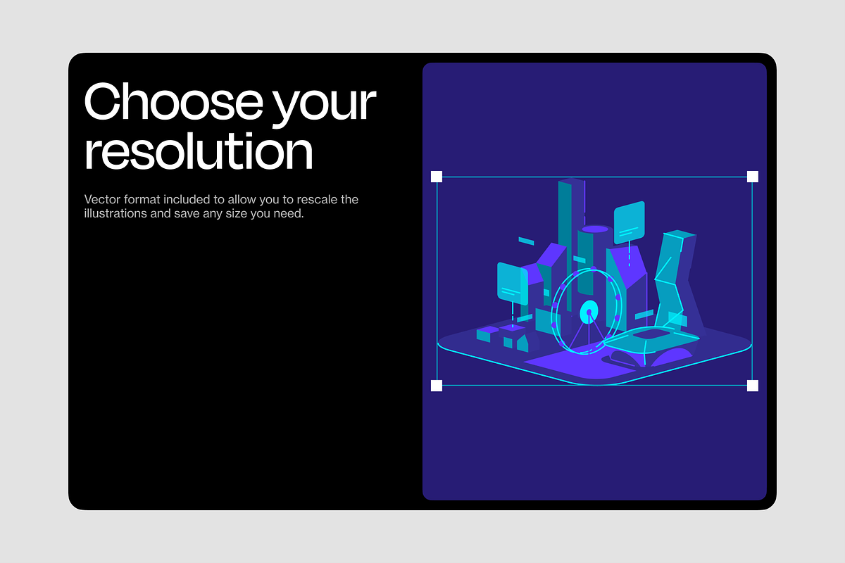 Virtual Reality & AR Illustrations, a Templates & Theme by Formfrom (Photo 6 of 12)