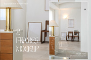 51 Frame Mockups - Vintage Furniture, a Product Mockup by ArtwithFrame (Thumbnail 28 of 50)