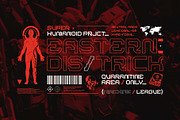 BARKMO-36 - Futuristic CyberpunkFont, a Sans Serif Font by Enxyclo Studio (Thumbnail 3 of 10)