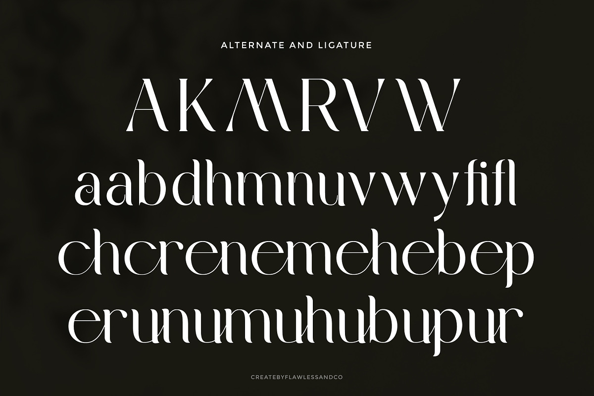 Mebiola – Elegant Cinematic Serif Fo, a Serif Font by Flawless And Co (Photo 9 of 10)