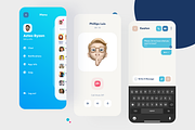 Q Message (adobe xd), an App Template by Nik Design (Thumbnail 8 of 10)