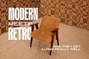 Check Please Modern Retro Patterns, a Pattern Graphic by Anugraha Design (Thumbnail 5 of 8)