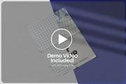 A4 Poster Folded Mockup Pack, a Mockup by Remnand Studio (Thumbnail 9 of 13)
