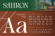 Sahron, a Serif Font by Burntilldead (Thumbnail 2 of 10)