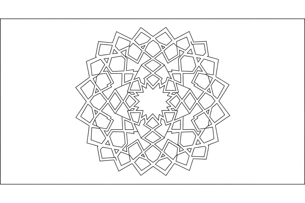 Islamic Mandala Geometric Bundle, an Illustration by Gaye Art (Photo 48 of 51)