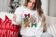 Brushstroke Gingerbread Christmas, an Illustration by designcity5 (Thumbnail 4 of 8)