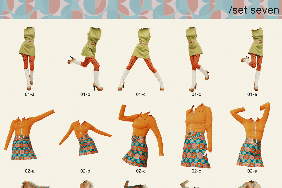 Collage Couture: 60s Edition, an Object Graphic by Megan Aili Designs (Photo 11 of 11)