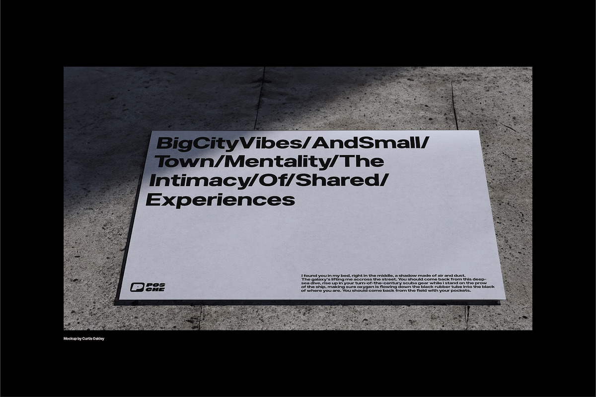 PS CLUB | Display Typeface, a Sans Serif Font by Posche Type (Photo 10 of 11)