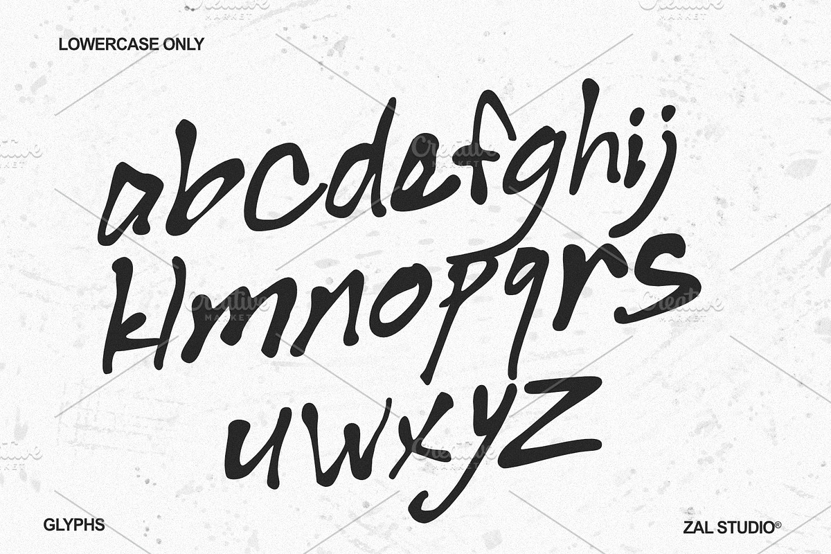 Personal Identity Handwritten Font, a Handwritten Font by ZAL STUDIO (Photo 4 of 4)