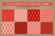 Valentine seamless patterns, a Pattern Graphic by miumiu (Thumbnail 3 of 4)