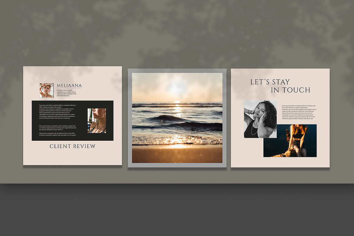 Wadon Fashion Instagram | Photoshop, a Social Media Template by Azruca (Photo 2 of 8)