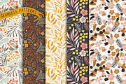 Vector Florals, a Background Graphic by Irtsya (Thumbnail 2 of 12)