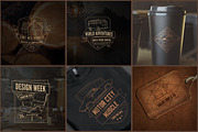 Illustrated Badge Template Pack, a Branding & Logo Template by Liviu (Thumbnail 2 of 6)