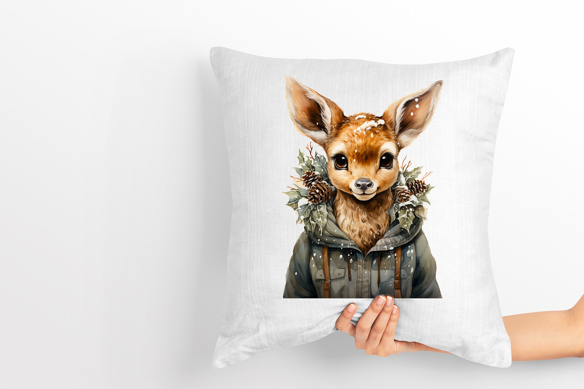 Winter animals, Forest dwellers, an Animal Illustration by Hello My Print (Photo 7 of 9)