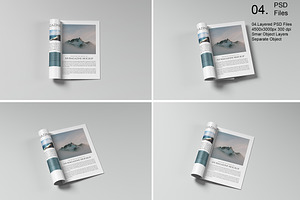 High-Quality Magazine Mockup