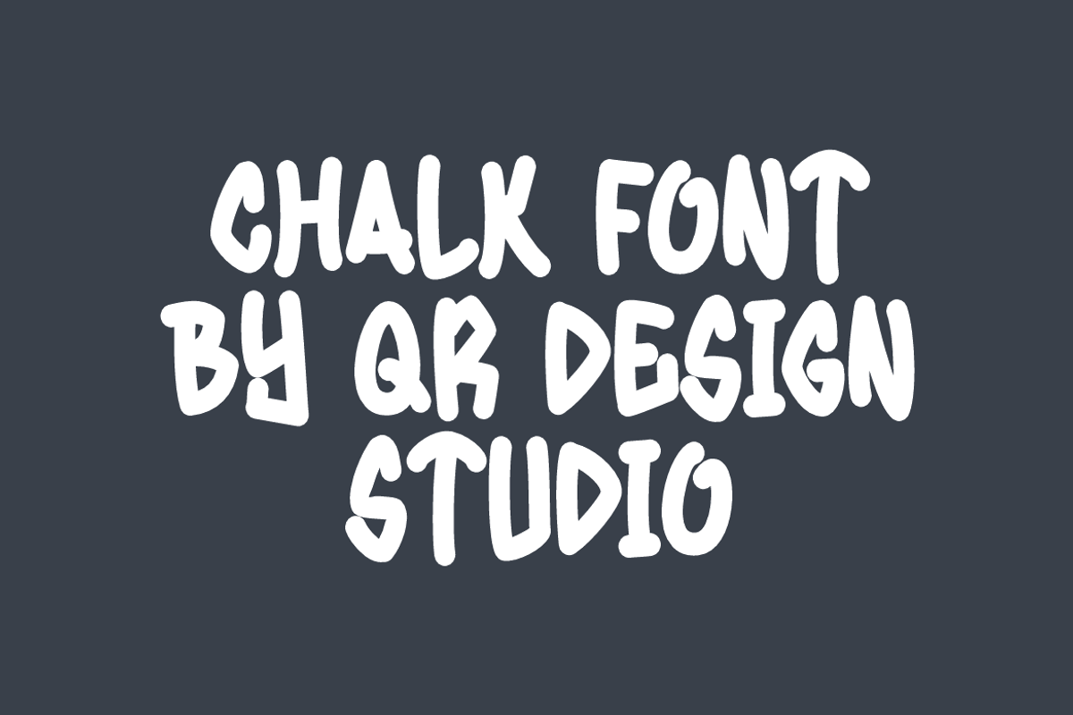 Bichan Machabo - School & Chalk Font, a Handwritten Font by QR Design Studio (Photo 3 of 6)