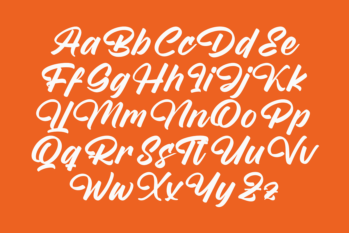 Bently Rittero Handwritten Font, a Script Font by Letterena Studios Script (Photo 8 of 20)