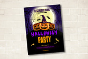 Halloween Party Flyer, a Flyer Template by Maria Zebroff (Thumbnail 1 of 3)