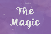 The Magic Font, a Script Font by Cutie_Kate_Studio (Thumbnail 1 of 13)