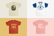 Crewneck T-Shirt Mockups, a Shirt Mockup by Komet & Flicker (Thumbnail 6 of 12)