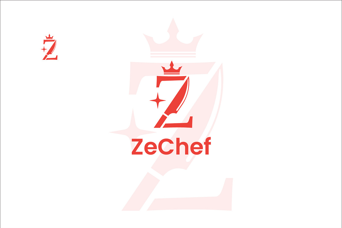 Letter Z Knife Chef Logo, a Templates & Theme by Assaldesigns (Photo 3 of 4)