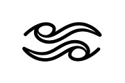 Abstract Wave Liquid Line Art, an Illustration by Gfx_Store (Thumbnail 2 of 11)