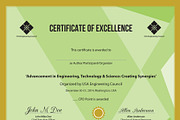 Certificates of Excellence, a Stationery Template by Zia Grfx (Thumbnail 6 of 10)