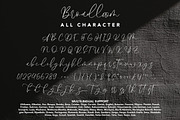 Broadloom, a Handwritten Font by HATFSTUDIO (Thumbnail 8 of 8)