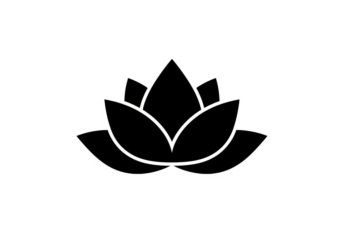 Lotus Flower Silhouette Vector Bundl, an Illustration by Creativeshirt (Photo 15 of 51)