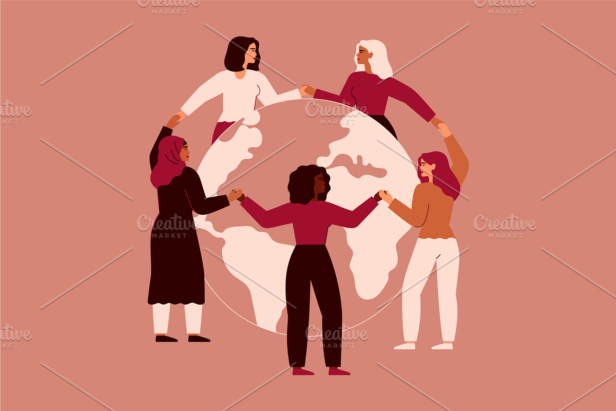 Women Save the Planet, a Person Illustration by Mary Long (Photo 5 of 5)