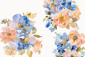 -25% Intro! Abstract Floral Bundle