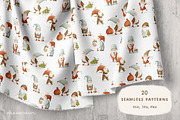 Happy Holidays. Christmas collection, an Animal Illustration by polikarpovaart (Thumbnail 7 of 15)
