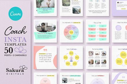 Life Coach Instagram Templates Pack