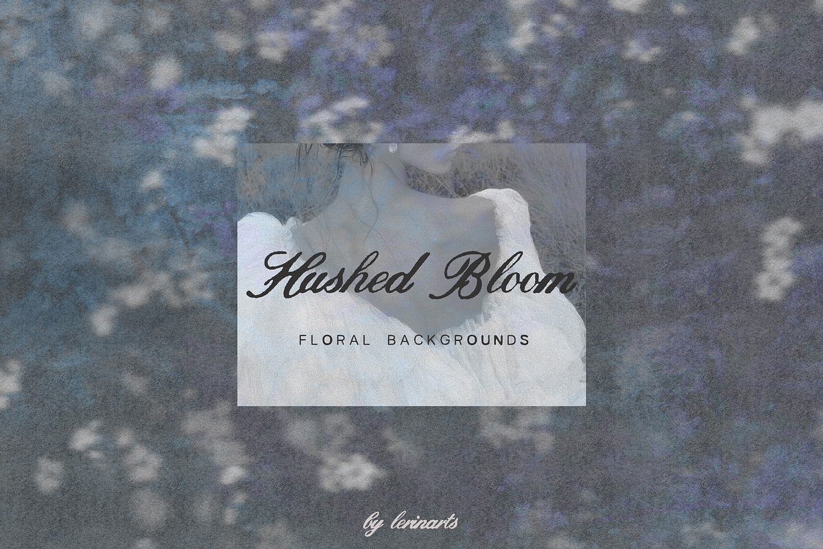 Hushed Bloom - Floral Backgrounds, a Texture Graphic by lerinartstudio (Photo 1 of 13)