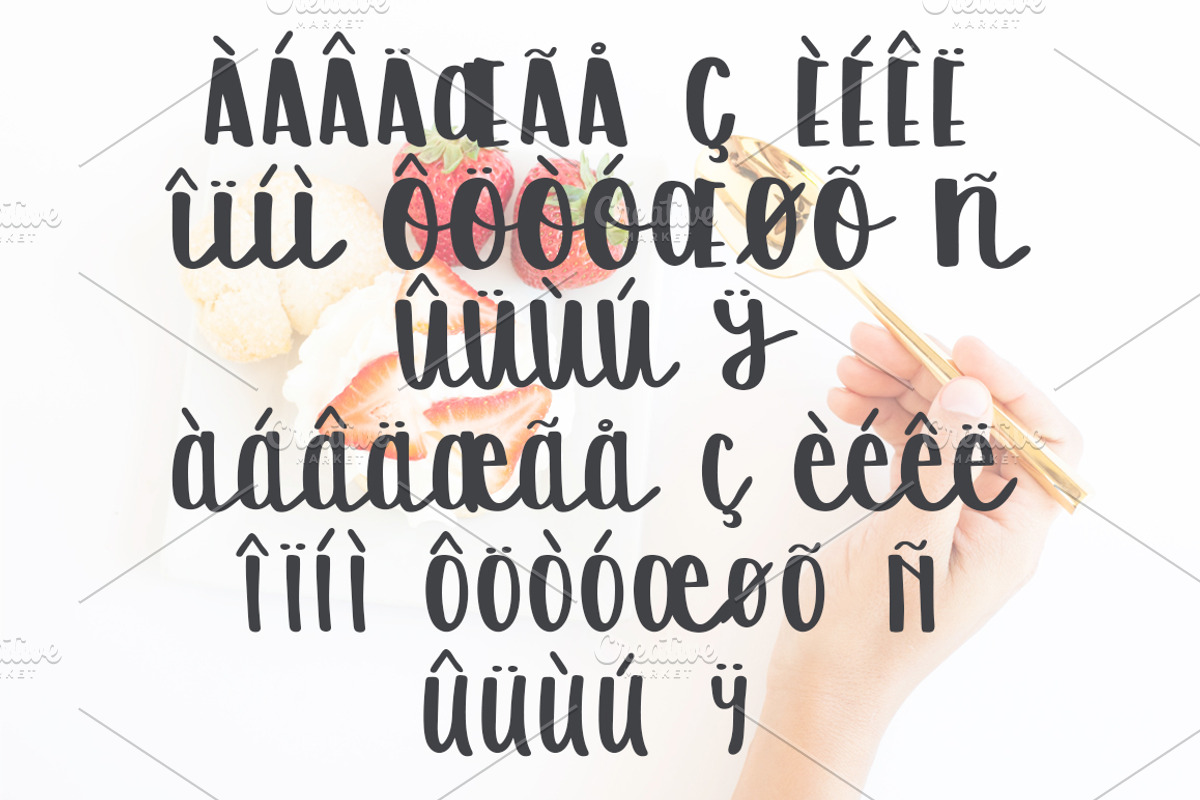 BUTTERED BISCUIT Hand Written Font preview 6