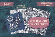 Procreate Lettering Brush Pack, a Brush Add-On by Debi Sementelli (Thumbnail 12 of 14)