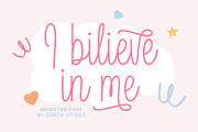 Brigotan | Cute Monoline Fonts, a Handwritten Font by Siwox Studios (Thumbnail 2 of 7)