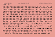 Psygen – Modern Pixel Font, a Sans Serif Font by Zarma Type (Thumbnail 11 of 12)