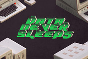 Dither Byte - Vintage Pixel Font, a Symbol Font by Gleb Guralnyk (Thumbnail 4 of 10)
