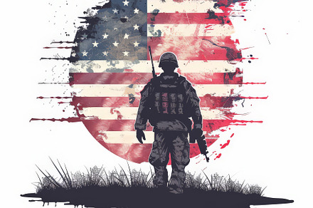 Memorial Day concept for American Fl, a Background Photo by Pixeness