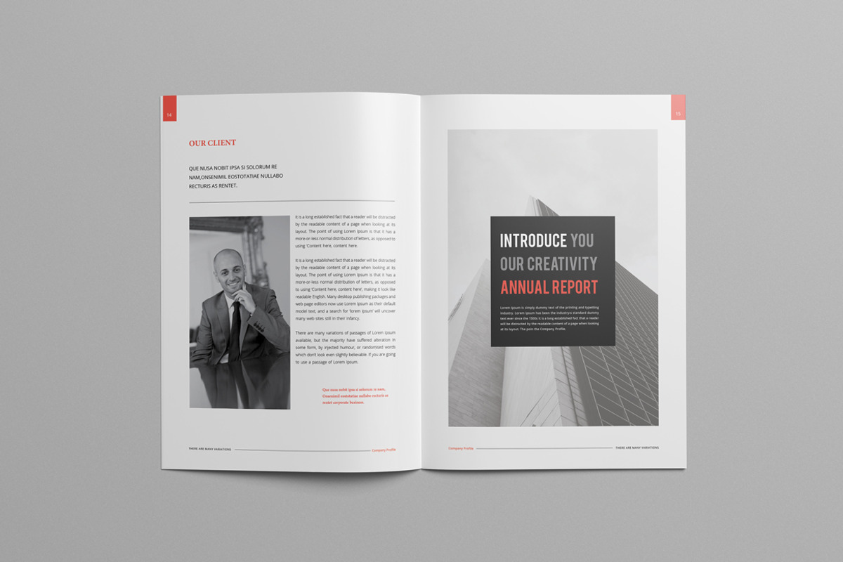 Corporate Business Brochure A4, a Brochure Template by Pro-Gh (Photo 4 of 9)