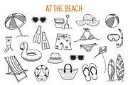 Summer vector doodles bundle, a Graphic by InkySplash (Thumbnail 2 of 4)