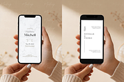 Minimalist Phone in Hands Mockup, a Product Mockup by TatiMockup (Thumbnail 3 of 3)
