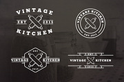20 Vintage Kitchen Logos, a Branding & Logo Template by MusiqueDesigns (Thumbnail 3 of 5)